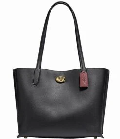 COACH Willow Pebble Leather Tote Bag