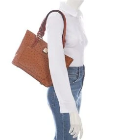 Dooney & Bourke Small Gretchen Leather Tote Bag -Kurt Geiger Shop 00000000 zi 975a501d b4bc 4984 ab89 11d3e10cfb21 03 ai