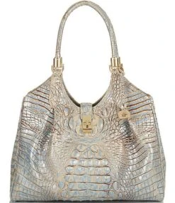 BRAHMIN Melbourne Collection Celia Satchel Bag -Kurt Geiger Shop 00000000 zi 9791b5e1 f89f 4b92 ad46 1667b7cf1a9a