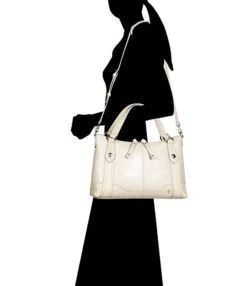 Frye Melissa Medium Leather Satchel Bag -Kurt Geiger Shop 00000000 zi 98993adc 35ab 4539 b9a0 a7460c9737e6 03 ai