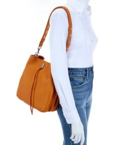 REBECCA MINKOFF Darren Silver Studded Leather Shoulder Bag -Kurt Geiger Shop 00000000 zi 98a50259 c7bb 4025 a4a0 550ac4ad16e7 03 ai