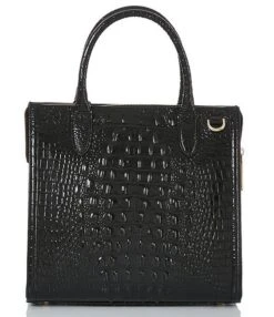 BRAHMIN Riverview Collection Caroline Cognac Satchel Bag -Kurt Geiger Shop 00000000 zi 9939a963 297d 4606 a66d c830b00904bd 01 ai