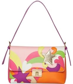 Betsey Johnson Bright Groovy Hearts And Stars Shoulder Bag -Kurt Geiger Shop 00000000 zi 9b1d4430 c449 455f af03 a8205b513d55