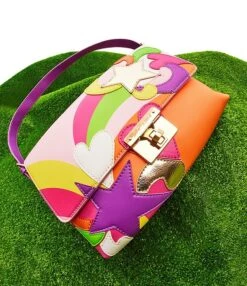 Betsey Johnson Bright Groovy Hearts And Stars Shoulder Bag -Kurt Geiger Shop 00000000 zi 9b1d4430 c449 455f af03 a8205b513d55 04 ai