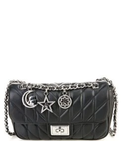 KARL LAGERFELD PARIS Agyness Quilted Leather Celestial Charm Chain Strap Crossbody Bag -Kurt Geiger Shop 00000000 zi 9b796577 ddec 4ed7 ad91 220ab9122cf9