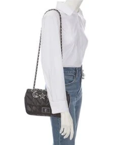 KARL LAGERFELD PARIS Agyness Quilted Leather Celestial Charm Chain Strap Crossbody Bag -Kurt Geiger Shop 00000000 zi 9b796577 ddec 4ed7 ad91 220ab9122cf9 03 ai