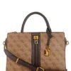 Guess Ginevra Signature Logo Elite Society Satchel Bag