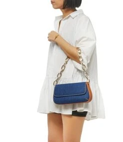 House Of Want How We Fashion 2.0 Denim Shoulder Bag -Kurt Geiger Shop 00000000 zi 9d582974 f66f 44c9 acd4 4311f2471874 04 ai