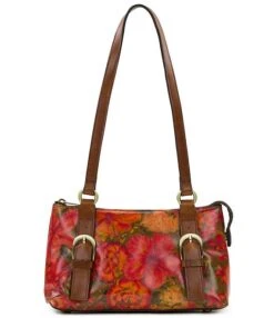 Patricia Nash Bordaux Floral Shoulder Satchel Bag