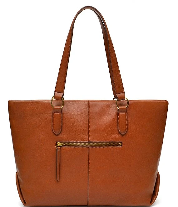Margot Sienna Leather Tote Bag 1 Margot Sienna Leather Tote Bag