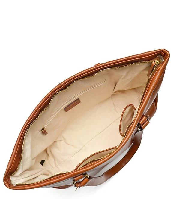 Margot Sienna Leather Tote Bag 4 Margot Sienna Leather Tote Bag - Afbeelding 4