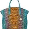 BRAHMIN Multi Caloosa Collection Large Duxbury Satchel Bag