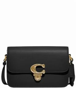 COACH Logo Closure Glove Tanned Leather Studio Shoulder Bag -Kurt Geiger Shop 00000000 zi a04eede9 1c94 4fdd 94c9 c25a74ed75e4