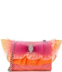 Kurt Geiger London Mini Kensington Ruffle Bow Crossbody Bag