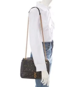 REBECCA MINKOFF Edie Leather Flap Celestial Stud Shoulder Bag -Kurt Geiger Shop 00000000 zi a2595805 50b0 44ff a0e0 457adda31db0 03 ai
