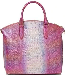 BRAHMIN Sundial Collection Large Duxbury Multi Satchel Bag