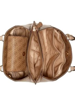 Guess Noelle Basique Signature Logo Girlfriend Satchel Bag -Kurt Geiger Shop 00000000 zi a5e85471 65a4 4c3e 9e63 ca2235fbda71 02 ai