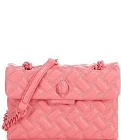 Kurt Geiger London Drench Large Monochromatic Quilted Shoulder Bag