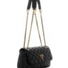 Guess Giully Quilted Convertible Flap Crossbody Bag