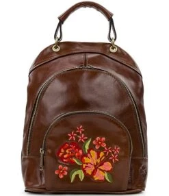 Patricia Nash Alencon Floral Embroidered Backpack