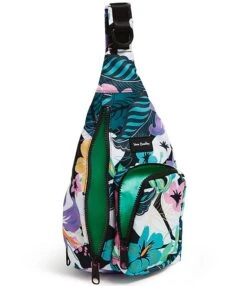 Vera Bradley Island Floral ReActive Mini Sling Backpack