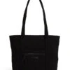 Vera Bradley Microfiber Collection Small Quilted Vera Tote Bag