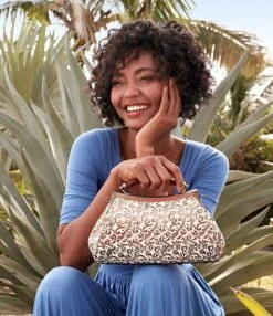 Patricia Nash Kelmscott Frame Crossbody Bag