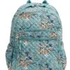 Vera Bradley Iconic Campus Sunlit Garden Sage Backpack