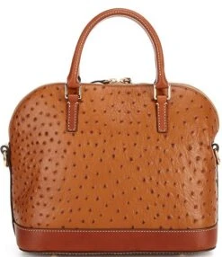 Dooney & Bourke Ostrich Collection Domed Zip Satchel Bag -Kurt Geiger Shop 00000000 zi b136d9bf 698f 4f4c 8c32 1a31550c2852 01 ai