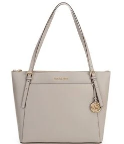 Michael Kors Voyager Large East West Pebble Leather Top Zip Tote Bag