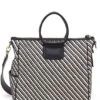 HOBO Sheila Large Striped Satchel Bag