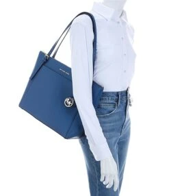 Michael Kors Voyager Large Leather East West Silver Tone Top Zip Tote -Kurt Geiger Shop 00000000 zi b8efbb8f 2e1c 4555 8896 077f1e95e1f4 03 ai