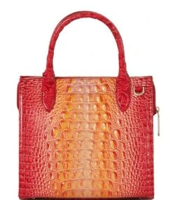 BRAHMIN Ombre Melbourne Collection Small Caroline Infusion Satchel Bag -Kurt Geiger Shop 00000000 zi bac1da67 761a 45a4 b7be c3e97aa55f59 01 ai
