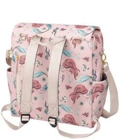 Disney X Petunia Pickle Bottom Little Mermaid Ariel Boxy Backpack Diaper Bag & Changing Pad
