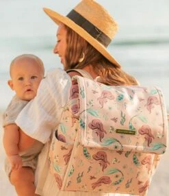 Disney X Petunia Pickle Bottom Little Mermaid Ariel Boxy Backpack Diaper Bag & Changing Pad -Kurt Geiger Shop 00000000 zi bd3bea2f 2b7a 4384 a594 d1f1d38d194f 05 ai