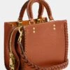 COACH Rogue 20 Braided Crossbody Satchel Bag