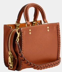 COACH Rogue 20 Braided Crossbody Satchel Bag