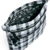 Vera Bradley Triple Zip Hipster Recycled Cotton Plaid Crossbody Bag