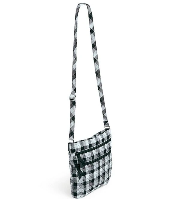 Vera Bradley Triple Zip Hipster Recycled Cotton Plaid Crossbody Bag 2 Vera Bradley Triple Zip Hipster Recycled Cotton Plaid Crossbody Bag - Afbeelding 2
