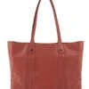 Frye Melissa Washed Leather Shopper Tote Bag