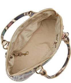 BRAHMIN Multi Caloosa Collection Georgina Satchel Bag -Kurt Geiger Shop 00000000 zi ca1498ca ca2b 419e 9420 b5770991da2e 02 ai