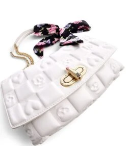 Betsey Johnson Skull And Hearts Flap Lipstick Turnlock Shoulder Bag -Kurt Geiger Shop 00000000 zi cc888f85 ca6b 4d00 9697 095ec20d75c9 05 ai