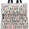 DKNY Tilly Vegan Leather Logo Backpack