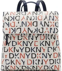 DKNY Tilly Vegan Leather Logo Backpack