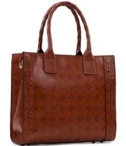 Patricia Nash Curry Signature Floret Leather Satchel Bag -Kurt Geiger Shop 00000000 zi d175aa78 f3e5 4497 8f98 cfe8c37e0d4f 03 ai