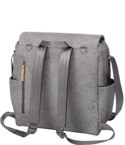Disney X Petunia Pickle Bottom Faux Suede Boxy Backpack Diaper Bag - Love Mickey Mouse
