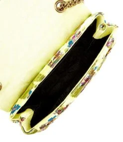 Kurt Geiger London Kensington Medium Sequin Fabric Shoulder Bag