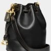 COACH Camila Leather Bucket Crossbody Bag