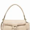 COACH Logo Closure Pillow Leather 26 Tabby Shoulder Bag