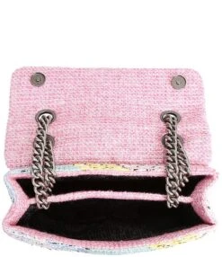 Kurt Geiger London Multi Tweed Kensington Shoulder Bag